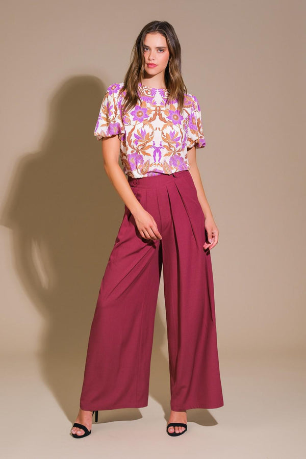 WIDE LEGS PANT FT 8694