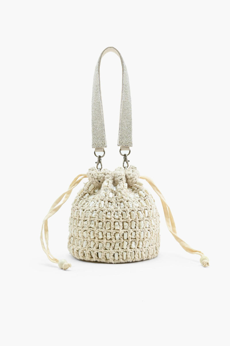 PEARL SANDS A&B BUCKET BAG