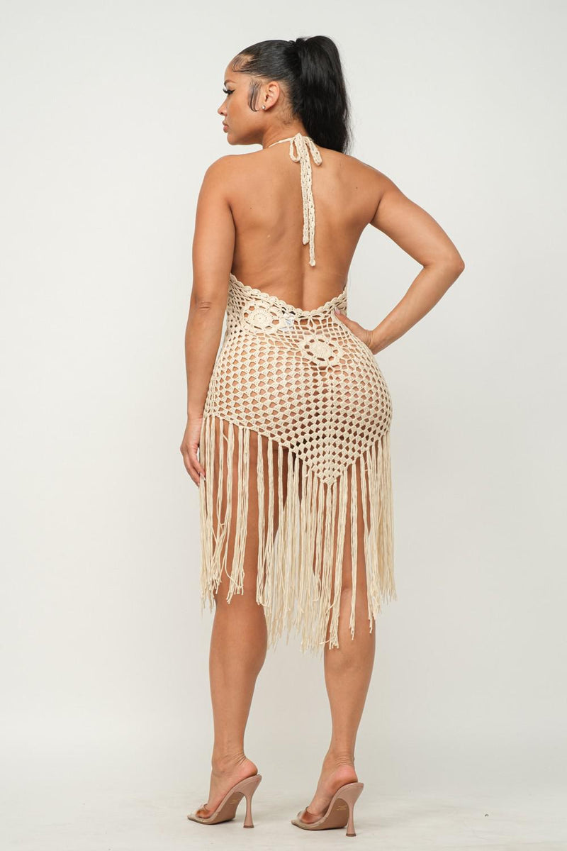COVER UP FRINGE CROCHE 23220