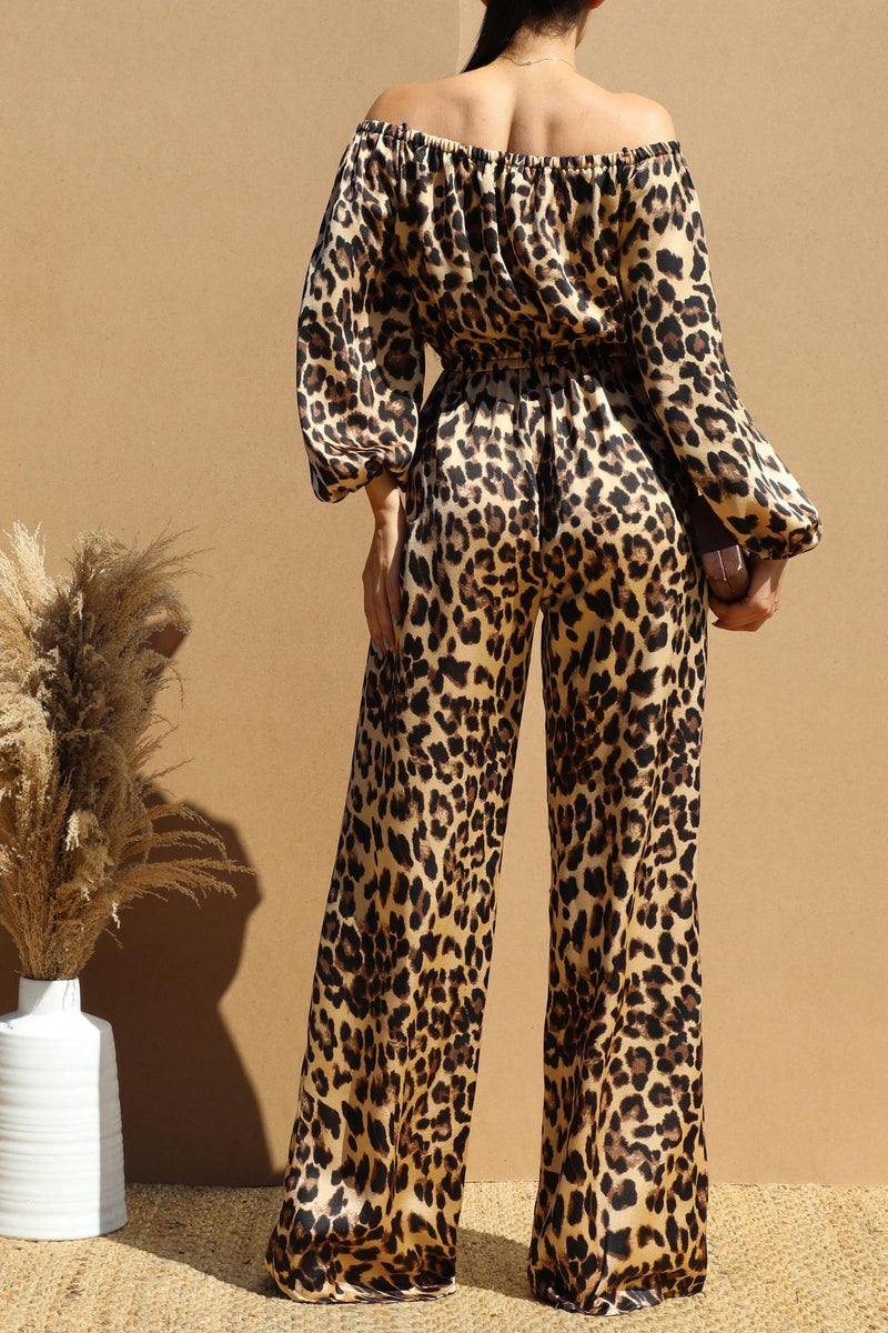 LEOPARD JUMPSUIT 6601