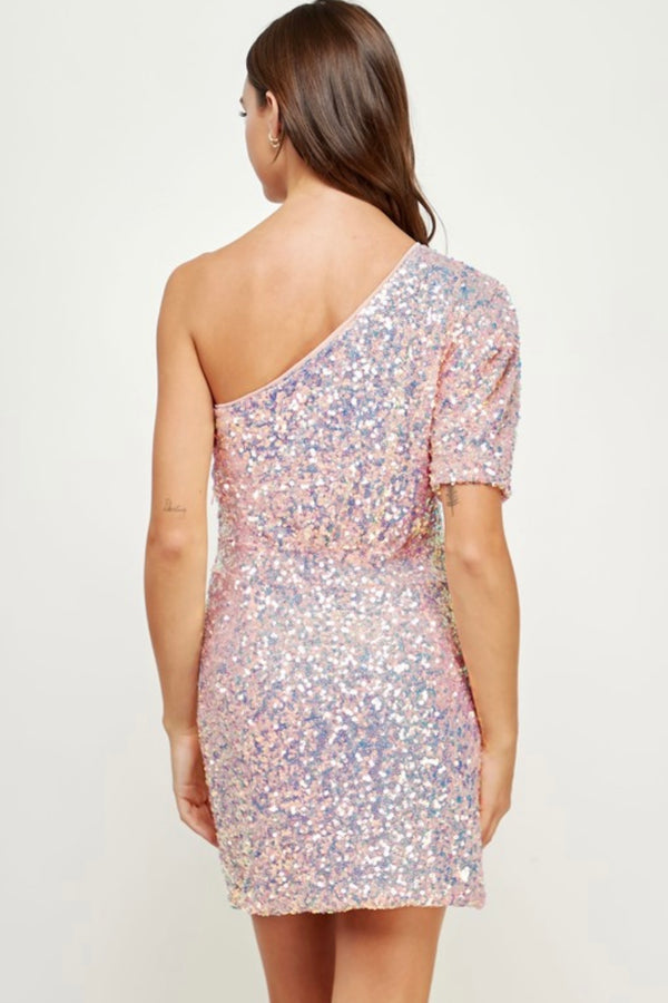 TAYA MINI DRESS SEQUIN