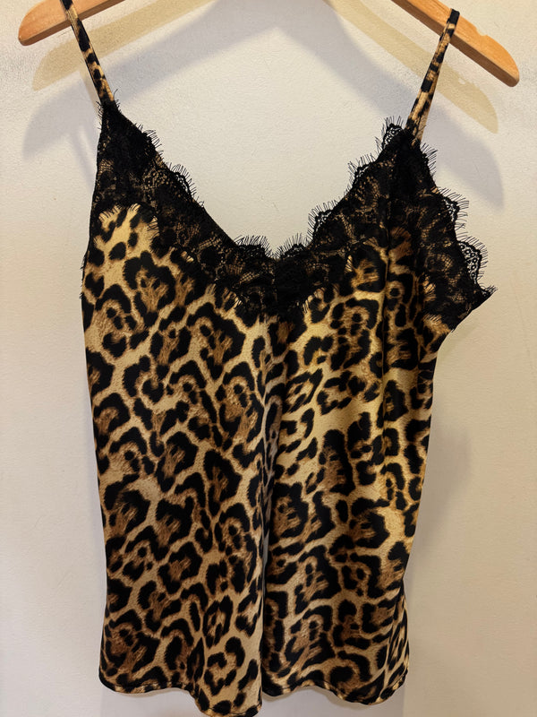 CAMI TOP LEOPARD PRINT