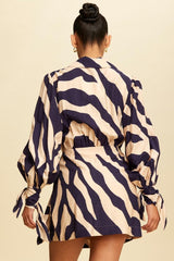 WRAP DRESS SAFARI 10966