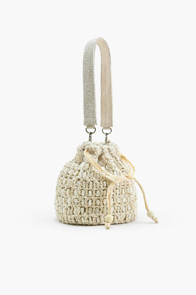 PEARL SANDS A&B BUCKET BAG