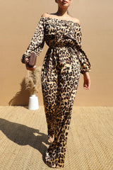 LEOPARD JUMPSUIT 6601