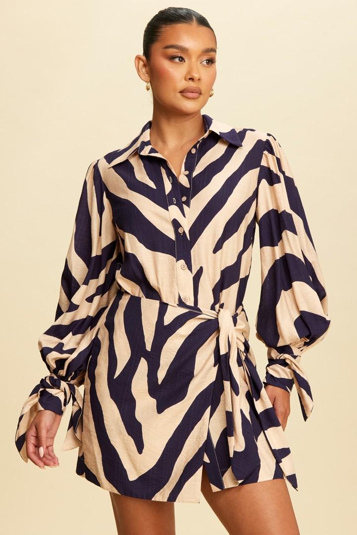 WRAP DRESS SAFARI 10966