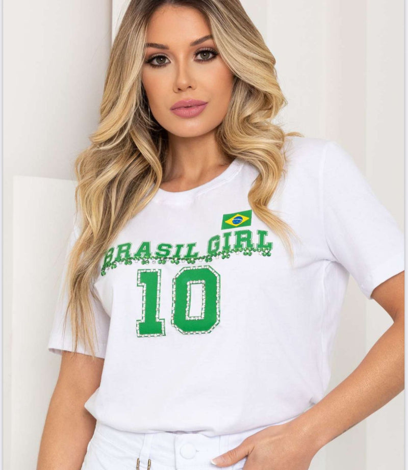 T-SHIRT BRASIL GIRL